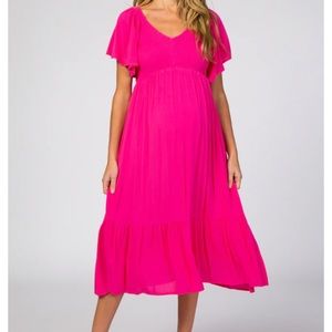 Pinkblush size Large pink maternity dress. Never worn with tags!